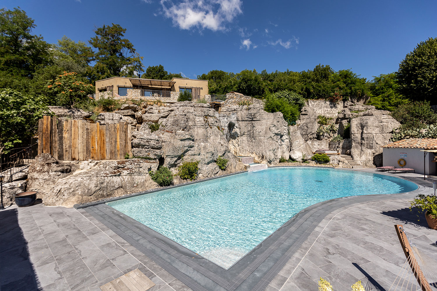 Domaine Le C4 - bord piscine