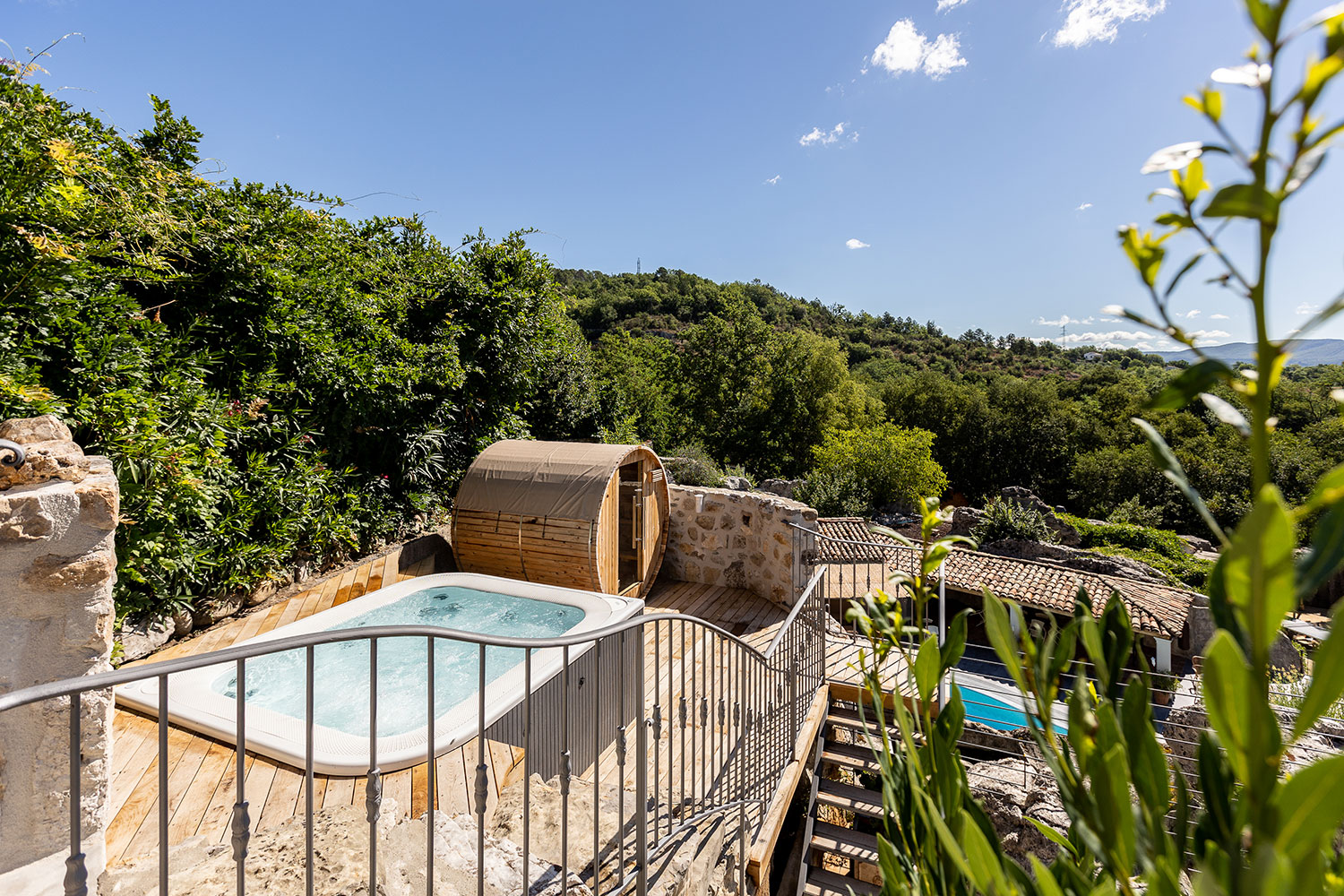 Villa Laumaga - panoramic bath